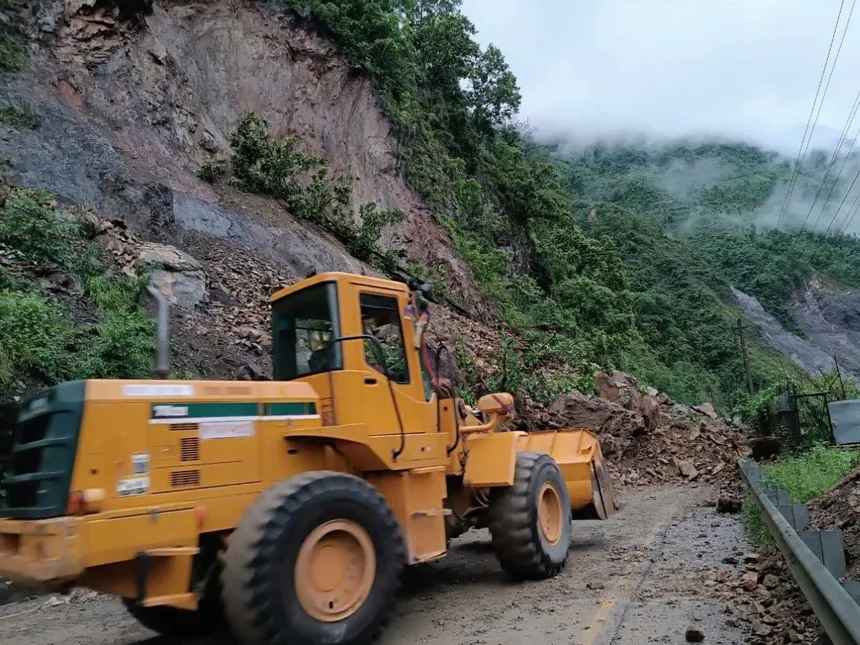 Landslide in Nepal