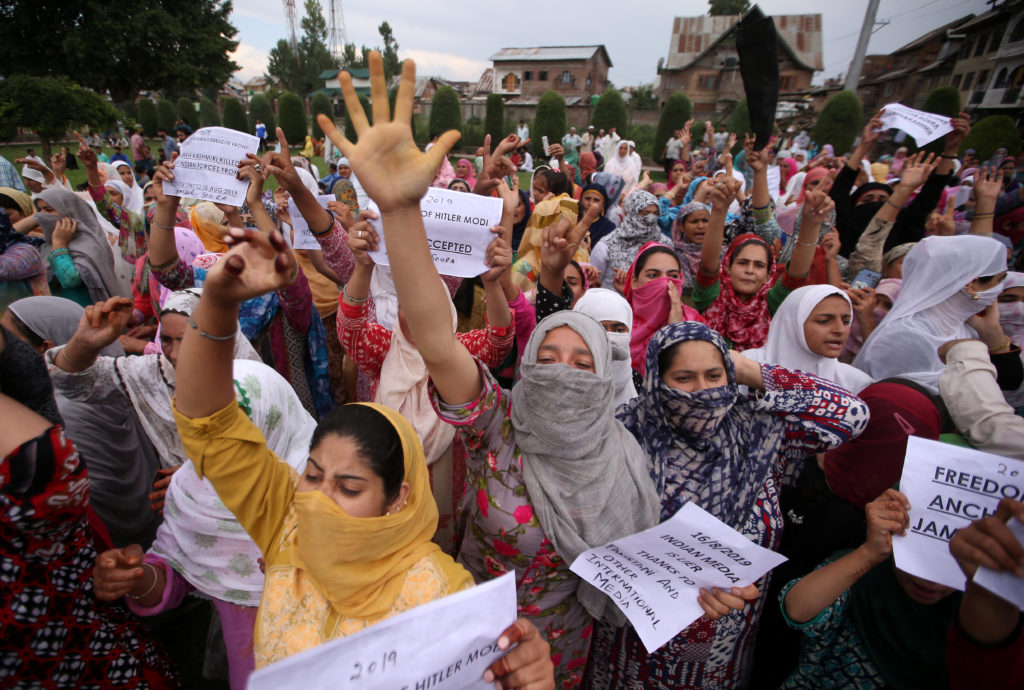 Kashmir protest