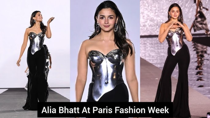 Alia bhatt in Paris Fashion week