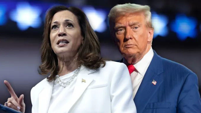 Kamala and Donald