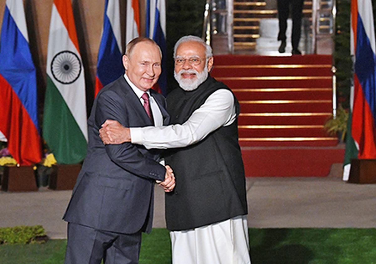 Modi and putin