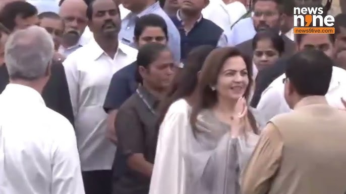 Ambanis at Ratan Tata funeral