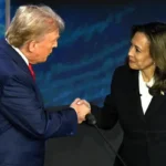harris and trump