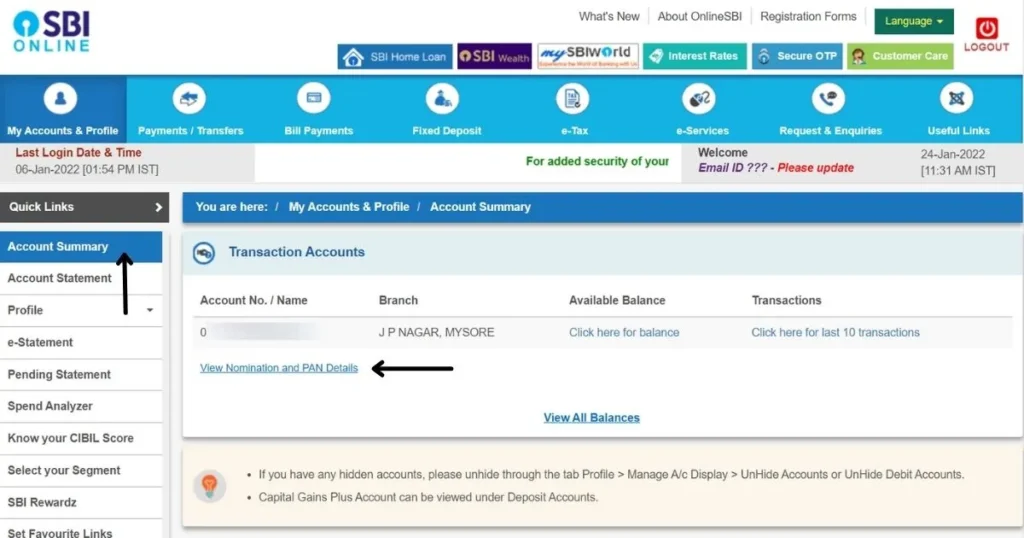 Find Your SBI CIF Number