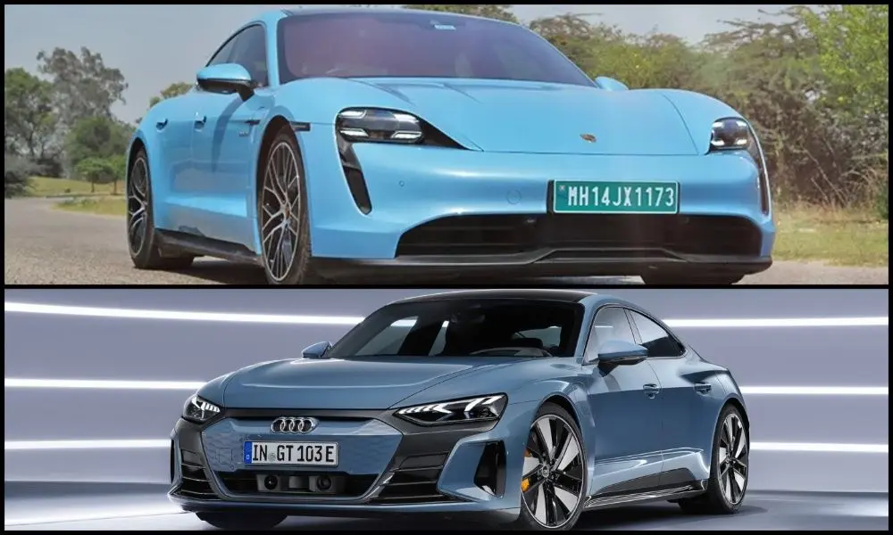 Porsche Taycan and Audi E-Tron GT 