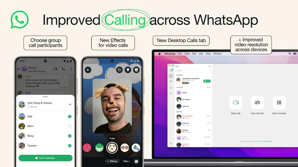 WhatsApp Adds New Effects