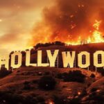 Hollywood Sign Wildfires