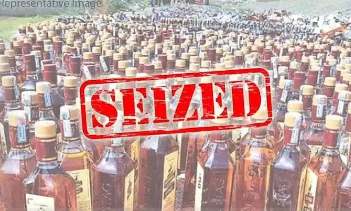 Seized Liqour