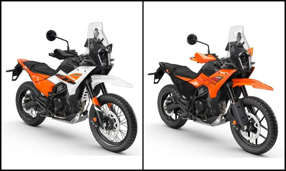 2025 KTM 390 Adventure vs. 390 Adventure X