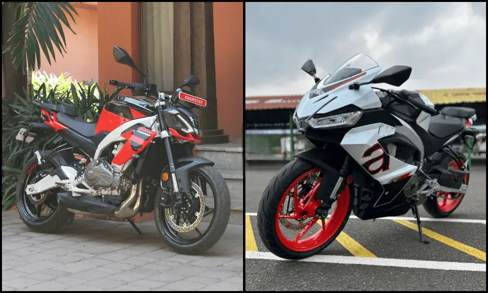 Aprilia Tuono 457 vs RS 457