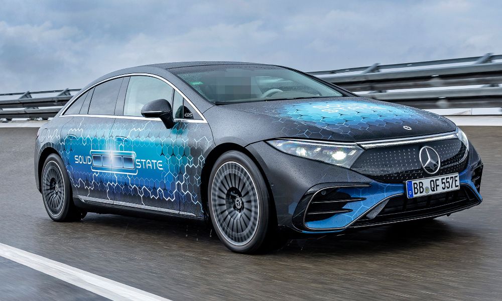 Mercedes-Benz Starts Testing Solid-State Batteries