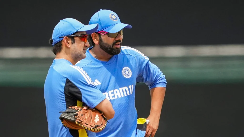 Rohit Sharma and Gautam Gambhir
