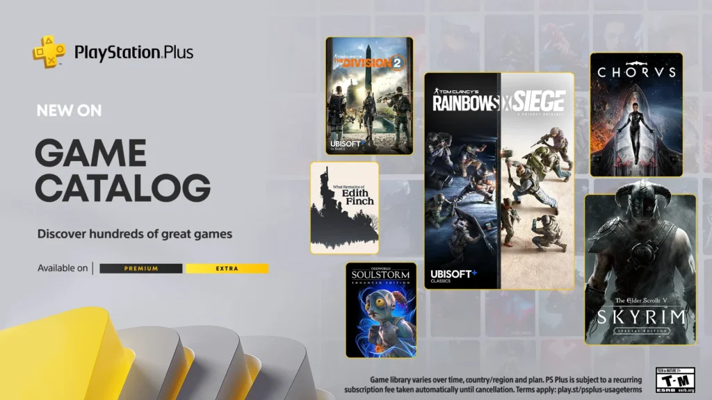 PS Plus Game Catalog