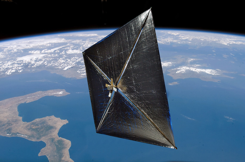 Solar Sail Satellites