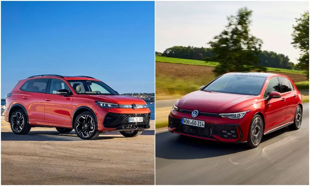Volkswagen Golf GTI and Tiguan R-Line