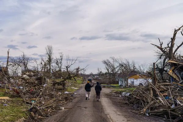 Unprecedented Tornado Outbreak Leaves a Trail of Destruction