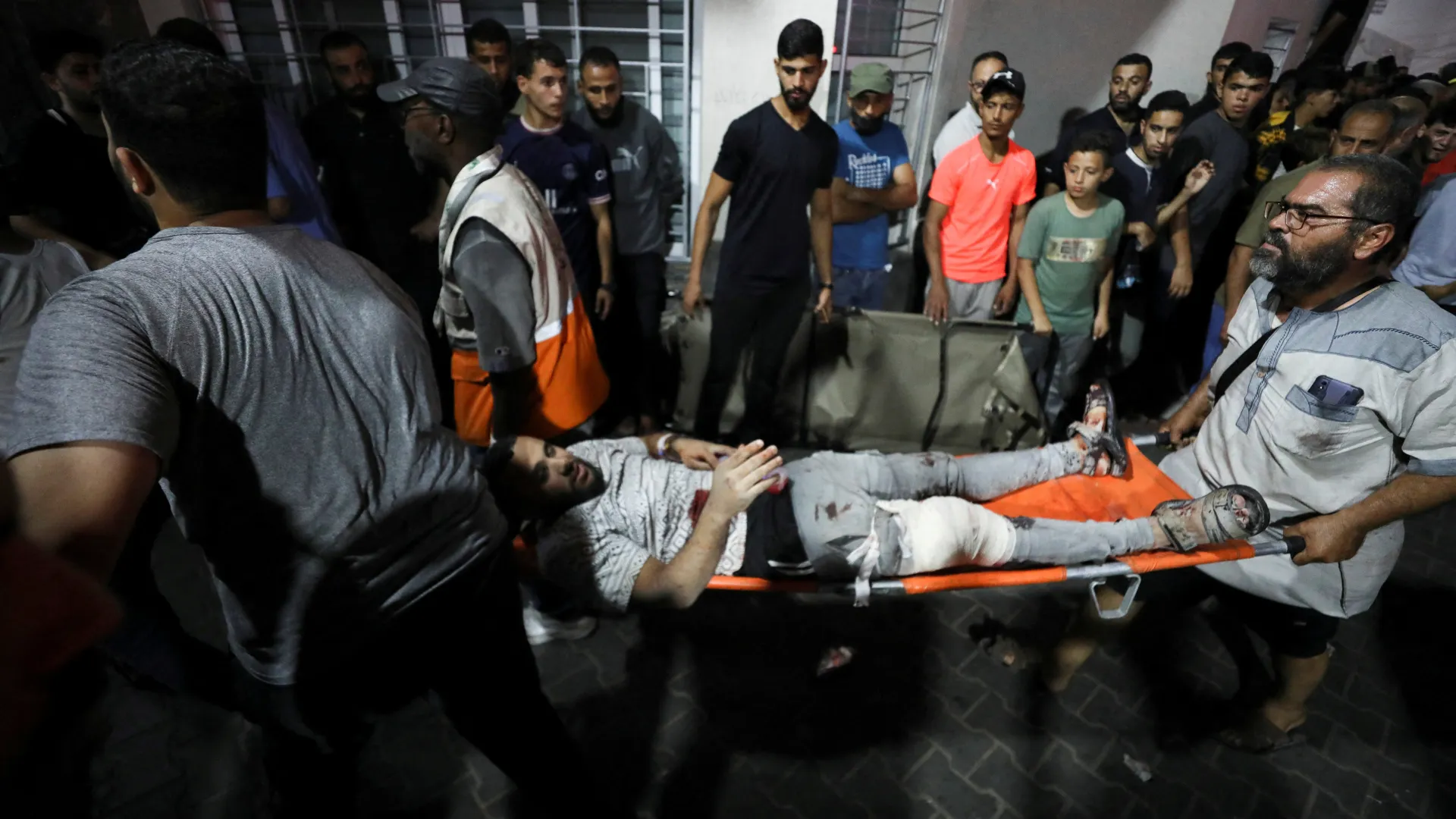 Israeli Strikes Hit Al-Ahli Hospital, Journalists Among the Dead