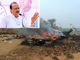 Maharashtra Deputy CM Ajit Pawar Killed in Tragic Baramati Aircraft Crash 2026, Nation in Shock